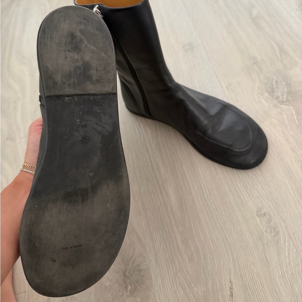 The Row Canal Black leather boots size 39/8.5 - Picture 4 of 7